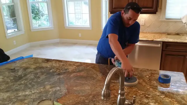 20140730_092659 Polish Marble Counter – Tom Workman