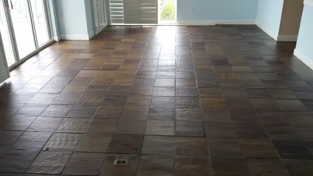 St petersburg Slate Floor Cleaning & Sealing-after