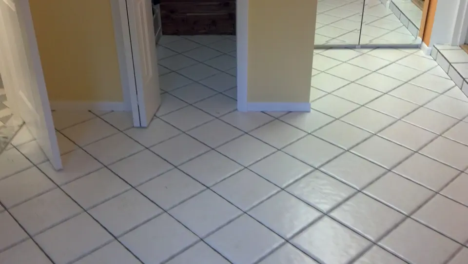Our Ceramic Tile and Grout Cleaning gets Grout as Clean as Brand New!