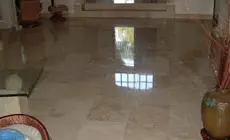 Travertine Floor Polishing